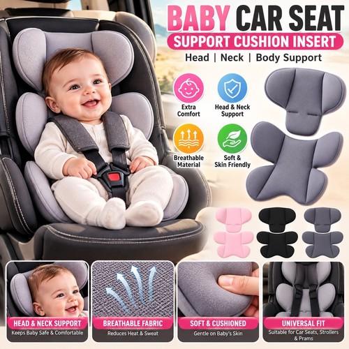 Baby car seat head - seat, neck