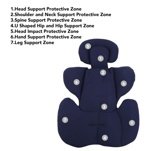 Piece soft baby carseat - soft,