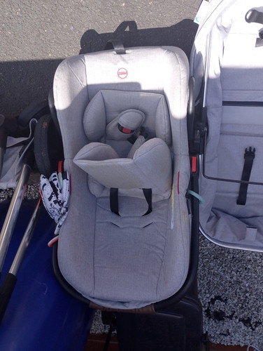 Grey baby car - grey,